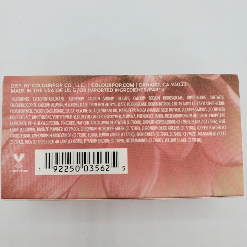 Colourpop flown away